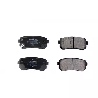 Jeu de 4 plaquettes de frein arrière Dr!ve+ OEM 583022sa70