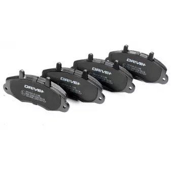 Jeu de 4 plaquettes de frein avant Dr!ve+ OEM 93VX2K021AA