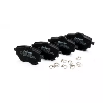 Jeu de 4 plaquettes de frein arrière Dr!ve+ OEM SX53502420