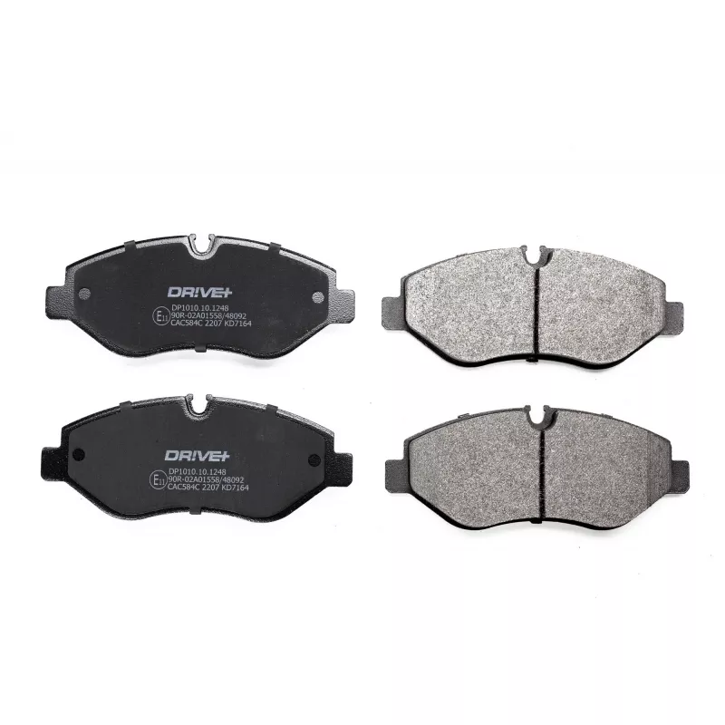 Jeu de 4 plaquettes de frein avant Dr!ve+ DP1010.10.1248 - Visuel 1