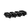 Jeu de 4 plaquettes de frein avant Dr!ve+ [DP1010.10.1250]