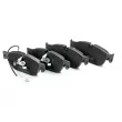 Jeu de 4 plaquettes de frein avant Dr!ve+ [DP1010.10.1251]