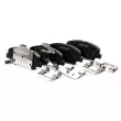 Jeu de 4 plaquettes de frein avant Dr!ve+ [DP1010.10.1252]