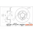 Dr!ve+ DP1010.11.0319 - Jeu de 2 disques de frein arrière