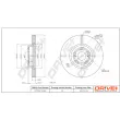 Dr!ve+ DP1010.11.0383 - Jeu de 2 disques de frein avant