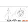 Dr!ve+ DP1010.11.0552 - Jeu de 2 disques de frein avant