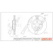 Dr!ve+ DP1010.11.0721 - Jeu de 2 disques de frein avant