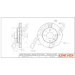 Dr!ve+ DP1010.11.0734 - Jeu de 2 disques de frein avant