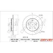 Dr!ve+ DP1010.11.1392 - Jeu de 2 disques de frein arrière