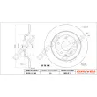 Dr!ve+ DP1010.11.1598 - Jeu de 2 disques de frein arrière