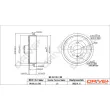 Dr!ve+ DP1010.11.1702 - Tambour de frein