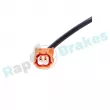 RAP BRAKES R-A0634 - Capteur, vitesse de roue avant gauche 