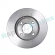 RAP BRAKES R-D0950 - Jeu de 2 disques de frein avant