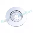 RAP BRAKES R-D1093C - Jeu de 2 disques de frein avant