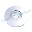 RAP BRAKES R-D1107C - Disque de frein avant gauche 