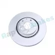 RAP BRAKES R-D1122C - Jeu de 2 disques de frein avant