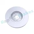 RAP BRAKES R-D1122C - Jeu de 2 disques de frein avant
