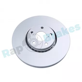 RAP BRAKES R-D1186C - Disque de frein avant gauche 
