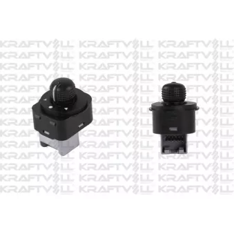 Interrupteur, réglage des rétroviseurs extérieurs KRAFTVOLL GERMANY 04050018 pour CITROEN NEMO 1.4 - 73cv