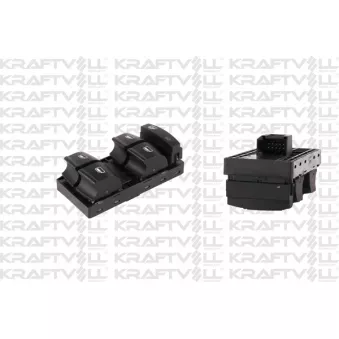 Interrupteur, lève-vitre avant gauche KRAFTVOLL GERMANY 04050036 pour AUDI A6 2.0 TDI - 170cv