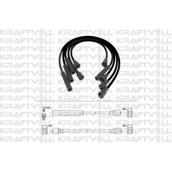 Kit de câbles d'allumage KRAFTVOLL GERMANY OEM 1202508