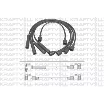 Kit de câbles d'allumage KRAFTVOLL GERMANY OEM 3370063810