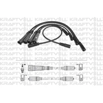KRAFTVOLL GERMANY 05070317 - Kit de câbles d'allumage