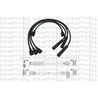KRAFTVOLL GERMANY 05070327 - Kit de câbles d'allumage