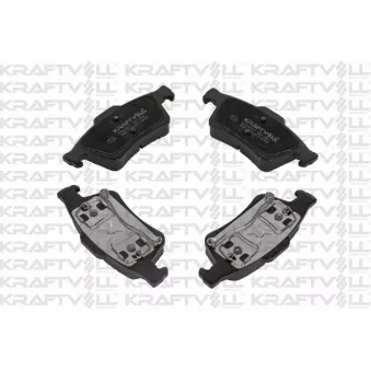 Jeu de 4 plaquettes de frein arrière KRAFTVOLL GERMANY OEM 7701207968