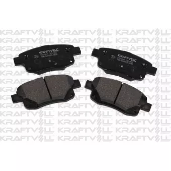 Jeu de 4 plaquettes de frein arrière KRAFTVOLL GERMANY OEM 1560026