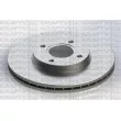 KRAFTVOLL GERMANY 07040004 - Jeu de 2 disques de frein avant