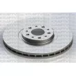 KRAFTVOLL GERMANY 07040024 - Jeu de 2 disques de frein avant
