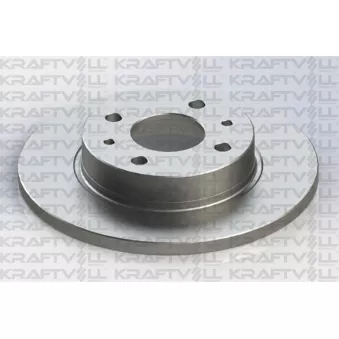 Jeu de 2 disques de frein avant KRAFTVOLL GERMANY 07040036