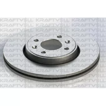 Jeu de 2 disques de frein avant KRAFTVOLL GERMANY 07040037