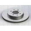 KRAFTVOLL GERMANY 07040047 - Jeu de 2 disques de frein avant