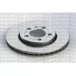 KRAFTVOLL GERMANY 07040049 - Jeu de 2 disques de frein avant