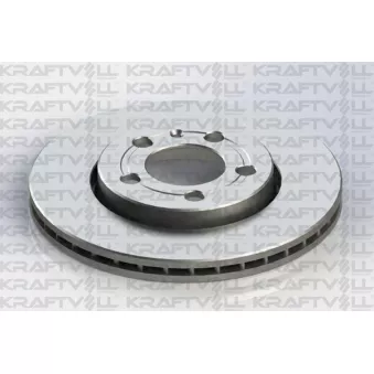 Jeu de 2 disques de frein avant KRAFTVOLL GERMANY OEM 1JE615301
