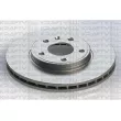 KRAFTVOLL GERMANY 07040054 - Jeu de 2 disques de frein avant