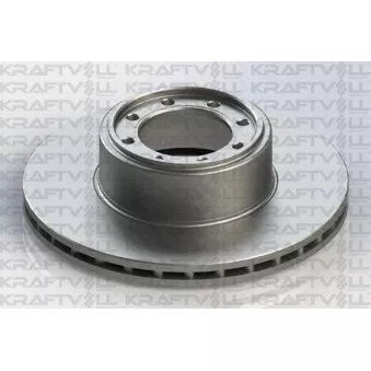 Jeu de 2 disques de frein arrière KRAFTVOLL GERMANY OEM 7186485