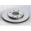 KRAFTVOLL GERMANY 07040089 - Jeu de 2 disques de frein avant