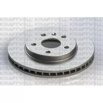 Jeu de 2 disques de frein avant KRAFTVOLL GERMANY OEM 95516089