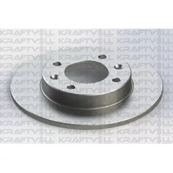 Jeu de 2 disques de frein arrière KRAFTVOLL GERMANY OEM 4246w9