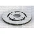 KRAFTVOLL GERMANY 07040134 - Jeu de 2 disques de frein avant