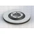 KRAFTVOLL GERMANY 07040140 - Jeu de 2 disques de frein avant