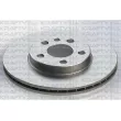 KRAFTVOLL GERMANY 07040143 - Jeu de 2 disques de frein avant