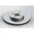 KRAFTVOLL GERMANY 07040157 - Jeu de 2 disques de frein avant