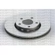 KRAFTVOLL GERMANY 07040185 - Jeu de 2 disques de frein avant
