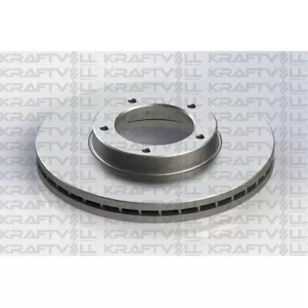 Jeu de 2 disques de frein avant KRAFTVOLL GERMANY OEM 4351235220