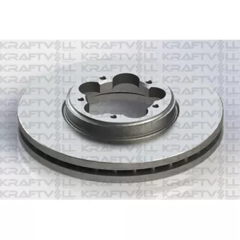 Jeu de 2 disques de frein avant KRAFTVOLL GERMANY OEM BK211125CB