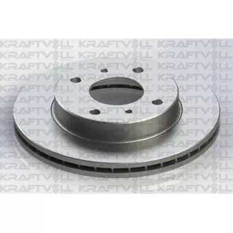 Jeu de 2 disques de frein avant KRAFTVOLL GERMANY OEM 40206710